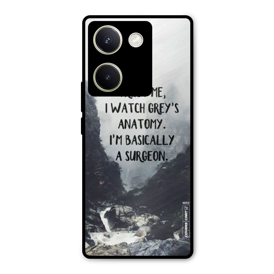 I Am A Surgeon Metal Back Case for Vivo Y200 Pro