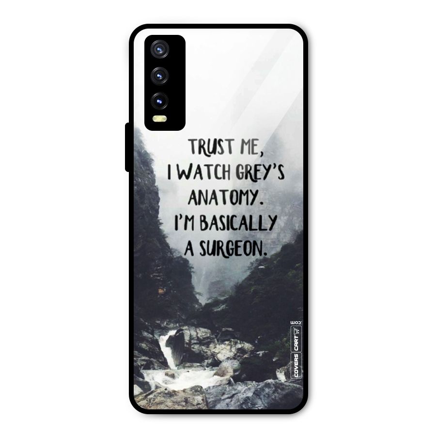 I Am A Surgeon Metal Back Case for Vivo Y20 2021