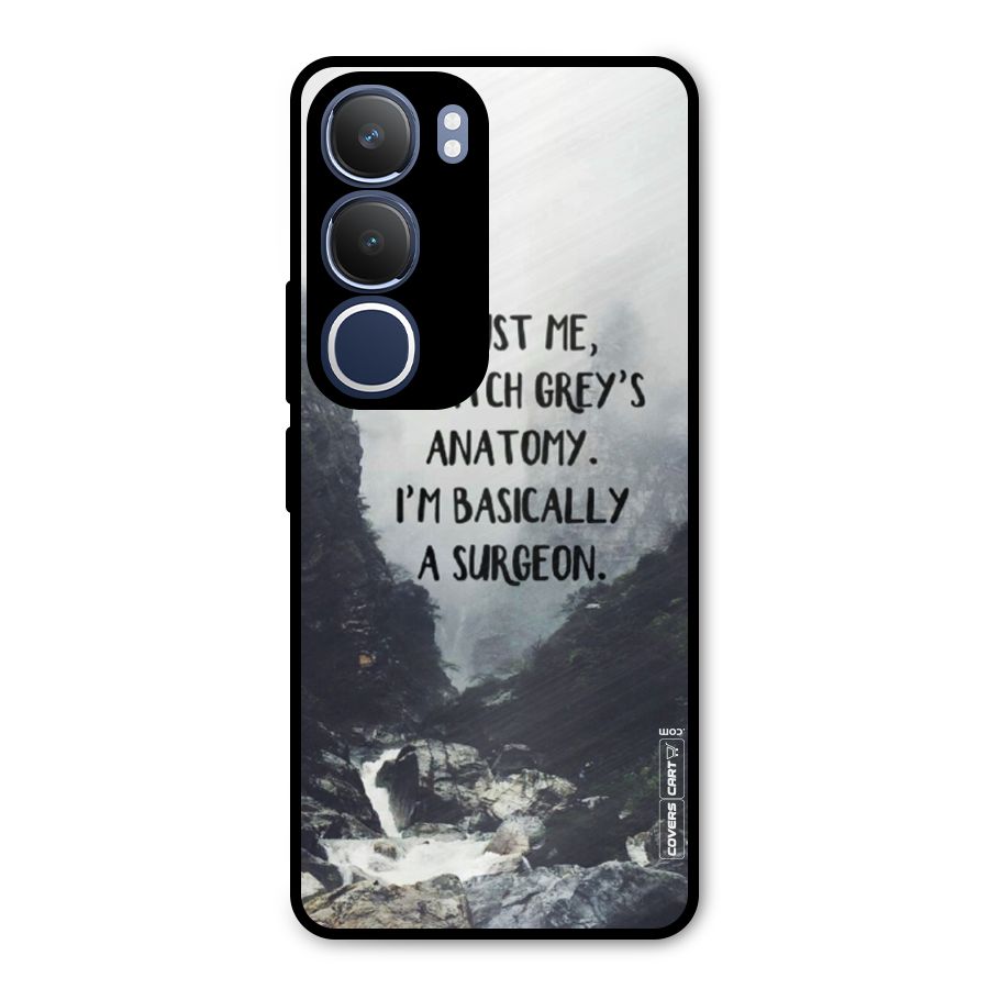 I Am A Surgeon Metal Back Case for Vivo Y29