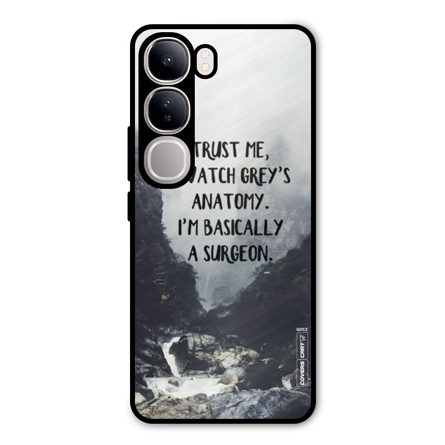 I Am A Surgeon Metal Back Case for Vivo Y300