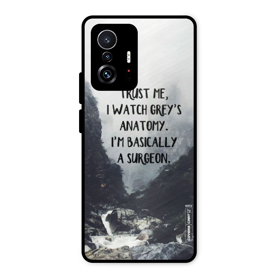 I Am A Surgeon Metal Back Case for Xiaomi 11T Pro