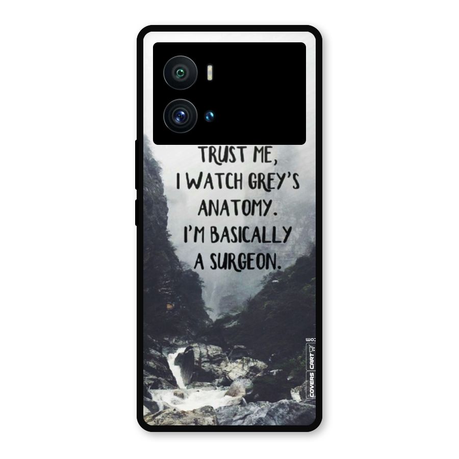 I Am A Surgeon Metal Back Case for iQOO 9 Pro