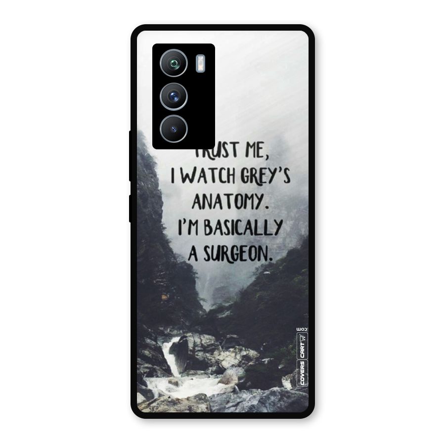 I Am A Surgeon Metal Back Case for iQOO 9 SE