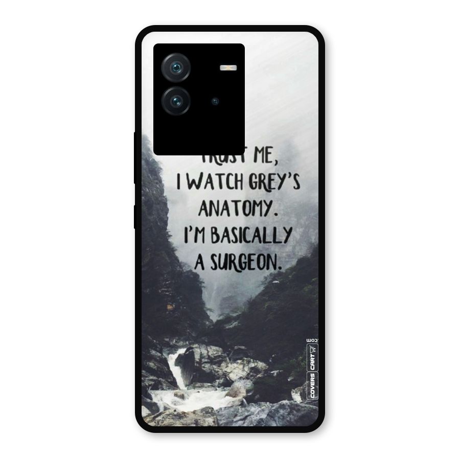 I Am A Surgeon Metal Back Case for iQOO Neo 6 5G