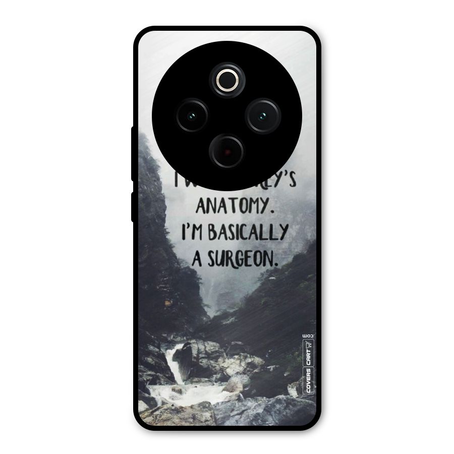 I Am A Surgeon Metal Back Case for iQOO Z10