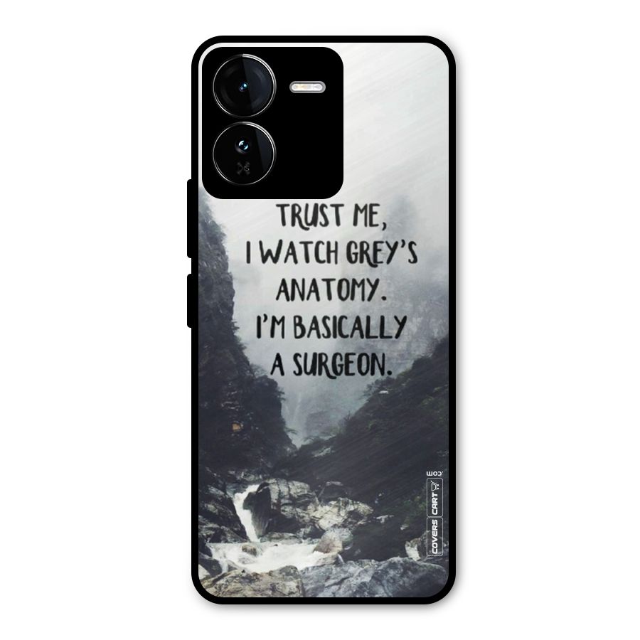 I Am A Surgeon Metal Back Case for iQOO Z9
