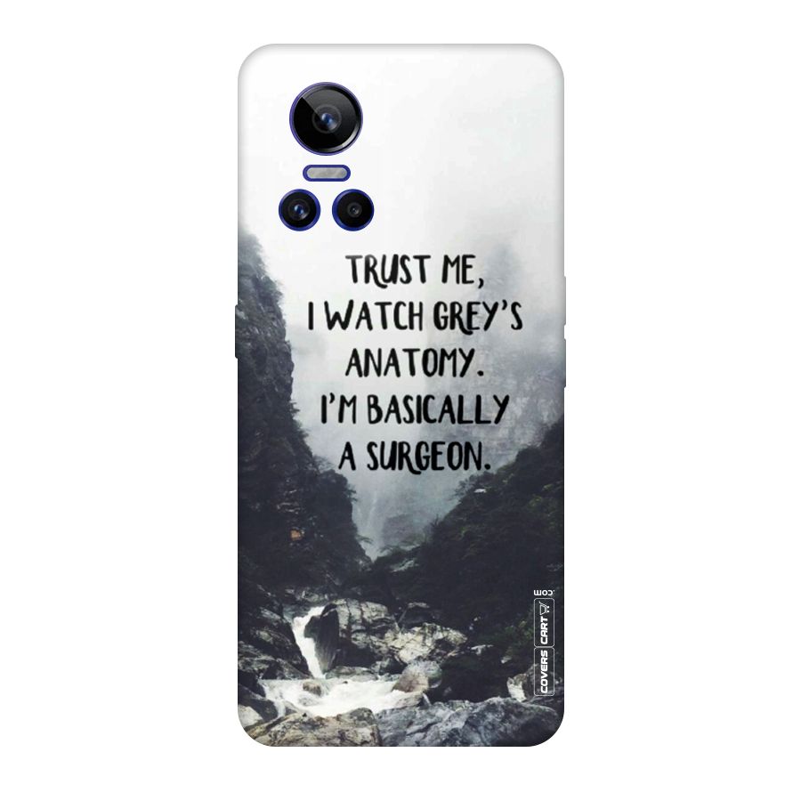 I Am A Surgeon Original Polycarbonate Back Case for Realme GT Neo 3