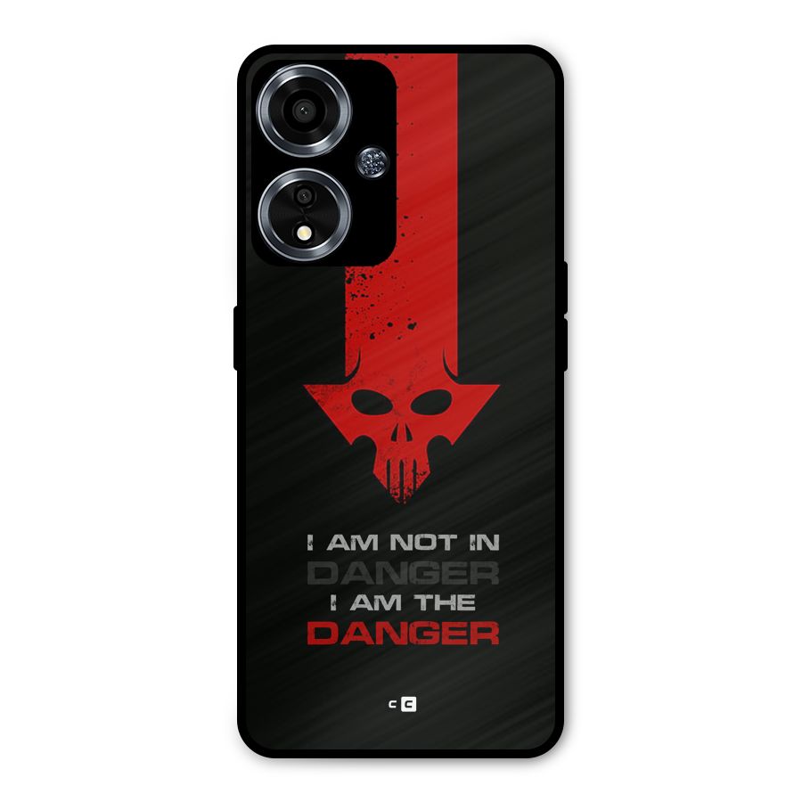 I Am Danger Metal Back Case for Oppo A59