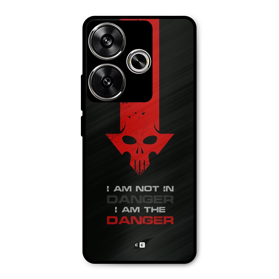 I Am Danger Metal Back Case for Poco F6