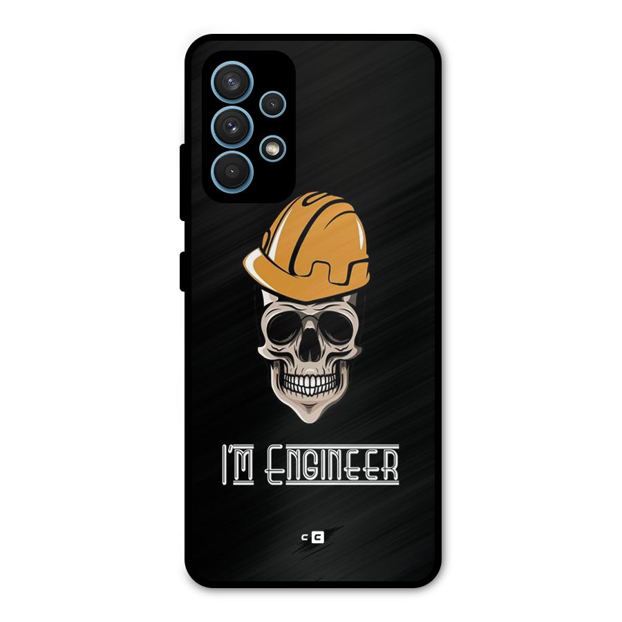 I Am Engineer Metal Back Case for Galaxy A32