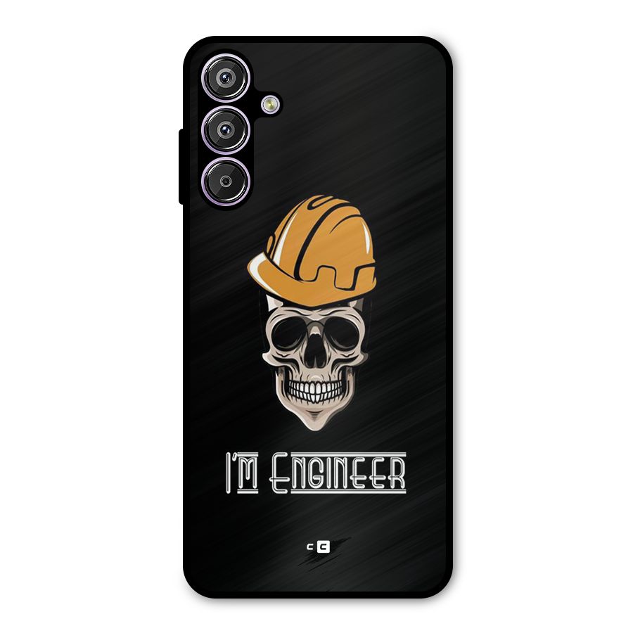 I Am Engineer Metal Back Case for Galaxy M15