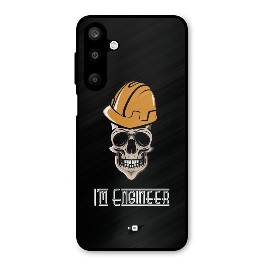 I Am Engineer Metal Back Case for Galaxy M16