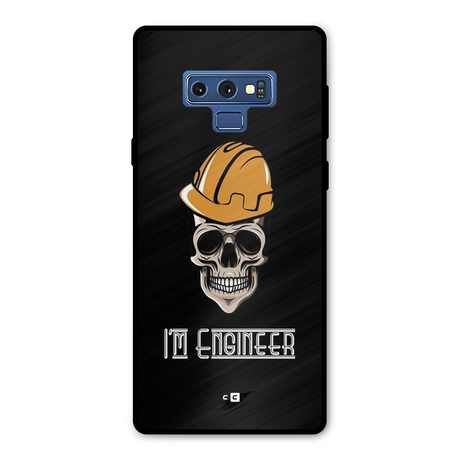 I Am Engineer Metal Back Case for Galaxy Note 9