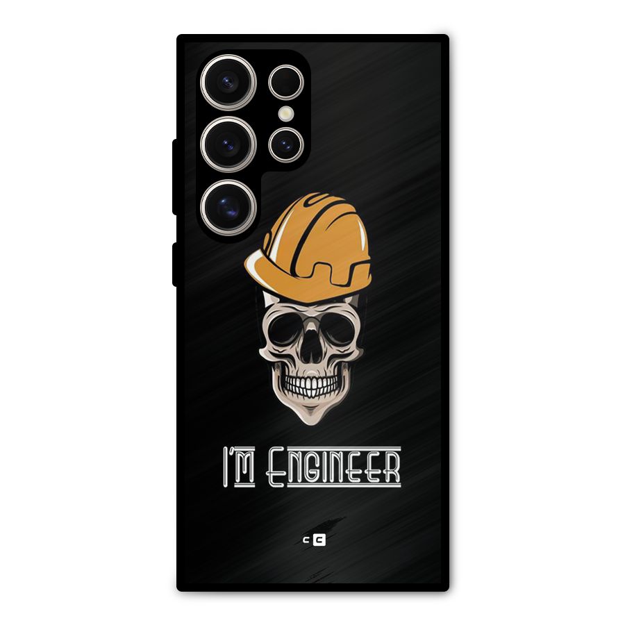 I Am Engineer Metal Back Case for Galaxy S24 Ultra