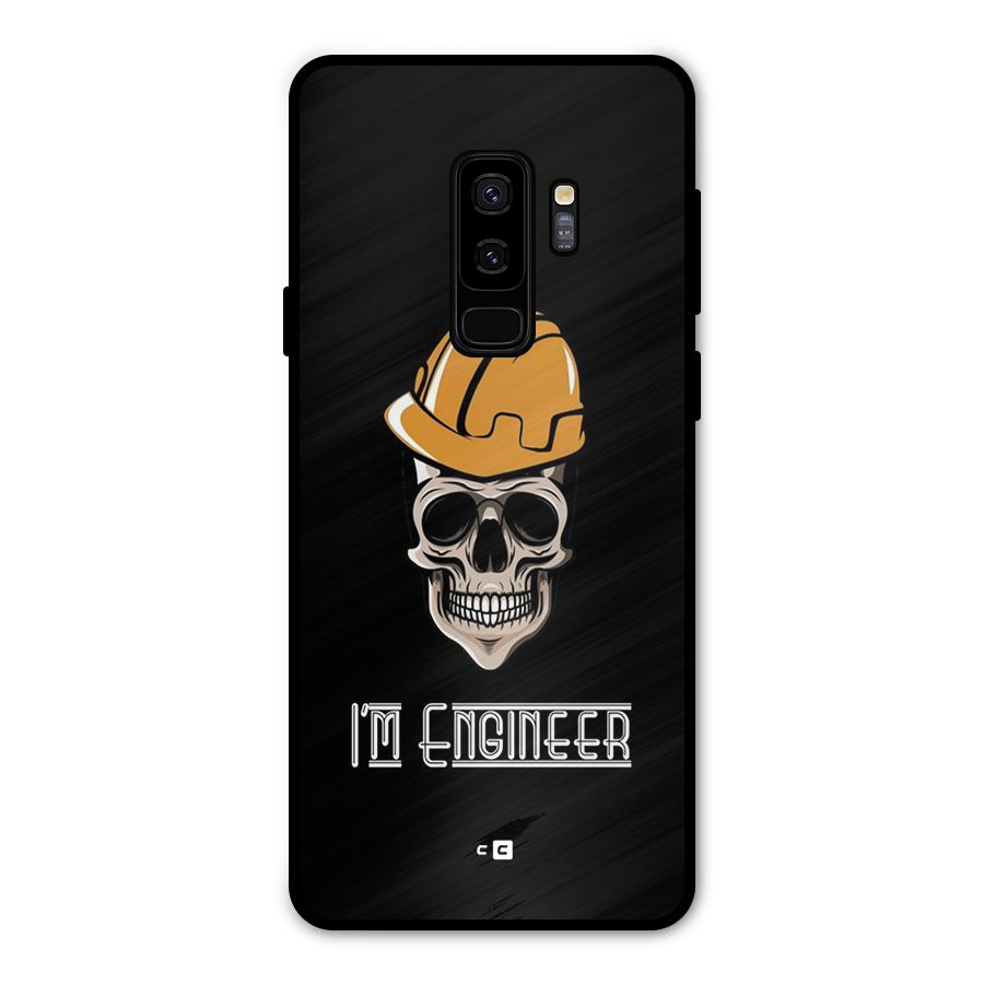 I Am Engineer Metal Back Case for Galaxy S9 Plus