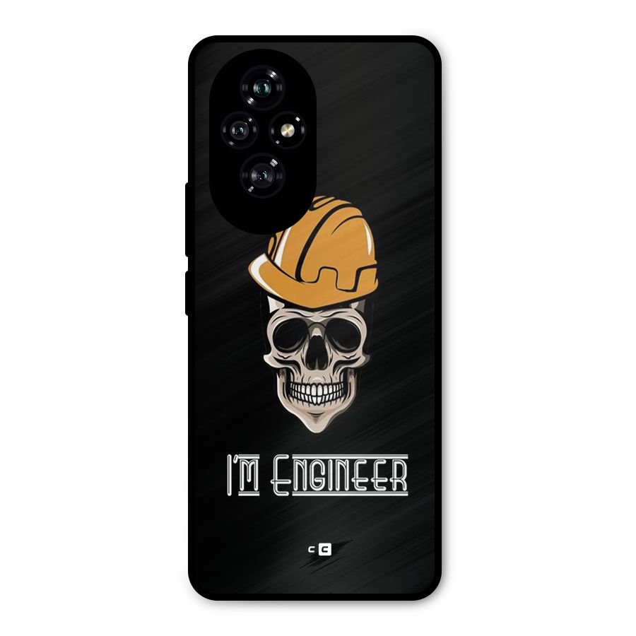 I Am Engineer Metal Back Case for Honor 200
