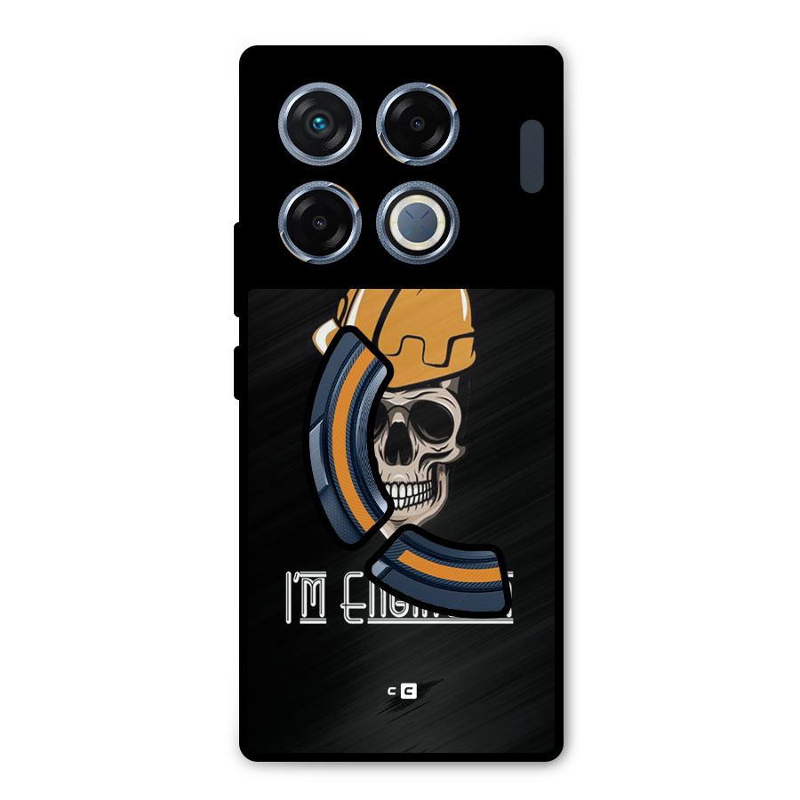I Am Engineer Metal Back Case for Infinix GT 20 Pro