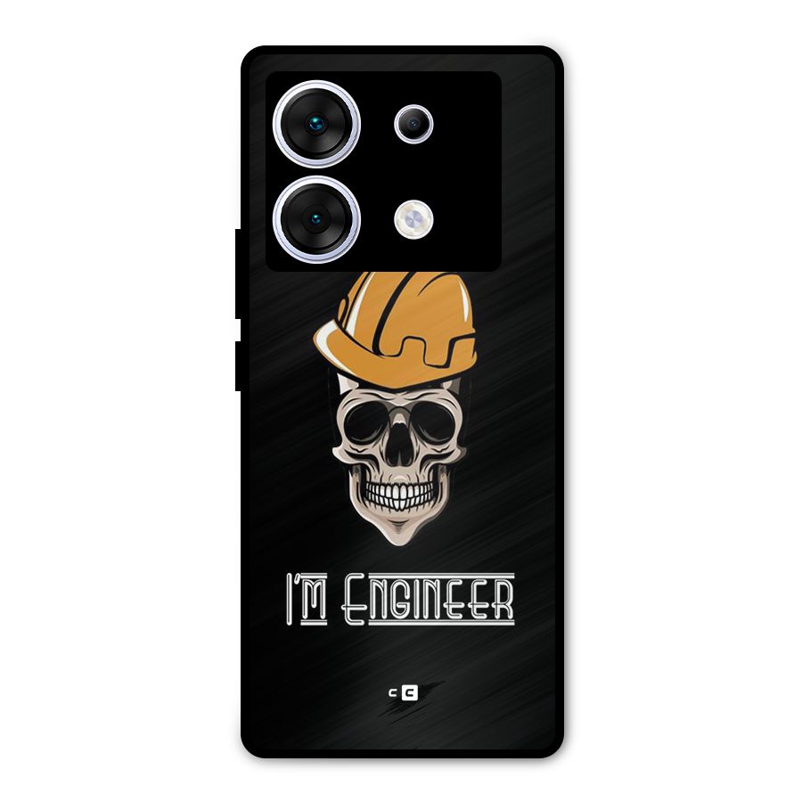 I Am Engineer Metal Back Case for Infinix Zero 30 5G