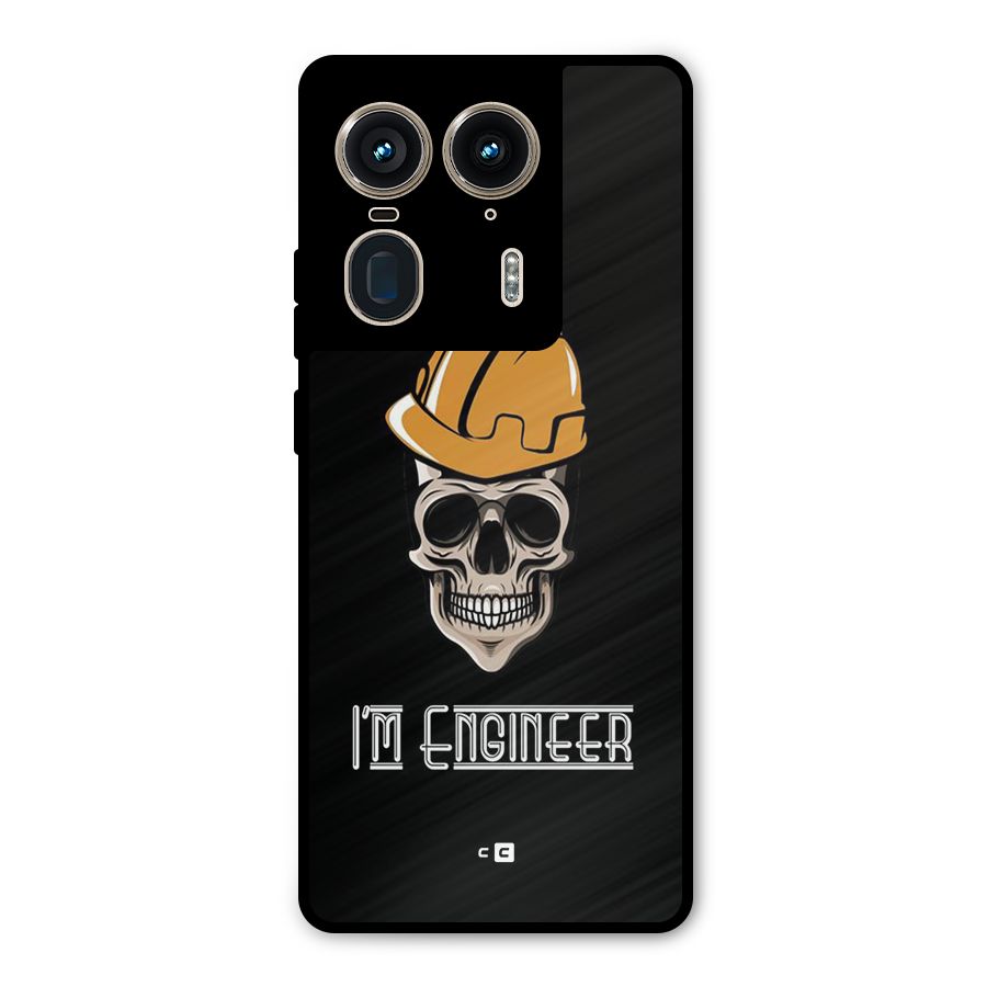 I Am Engineer Metal Back Case for Motorola Edge 50 Ultra