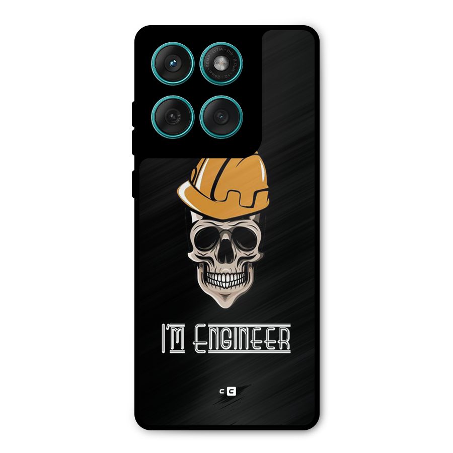 I Am Engineer Metal Back Case for Motorola Edge 60 Fusion