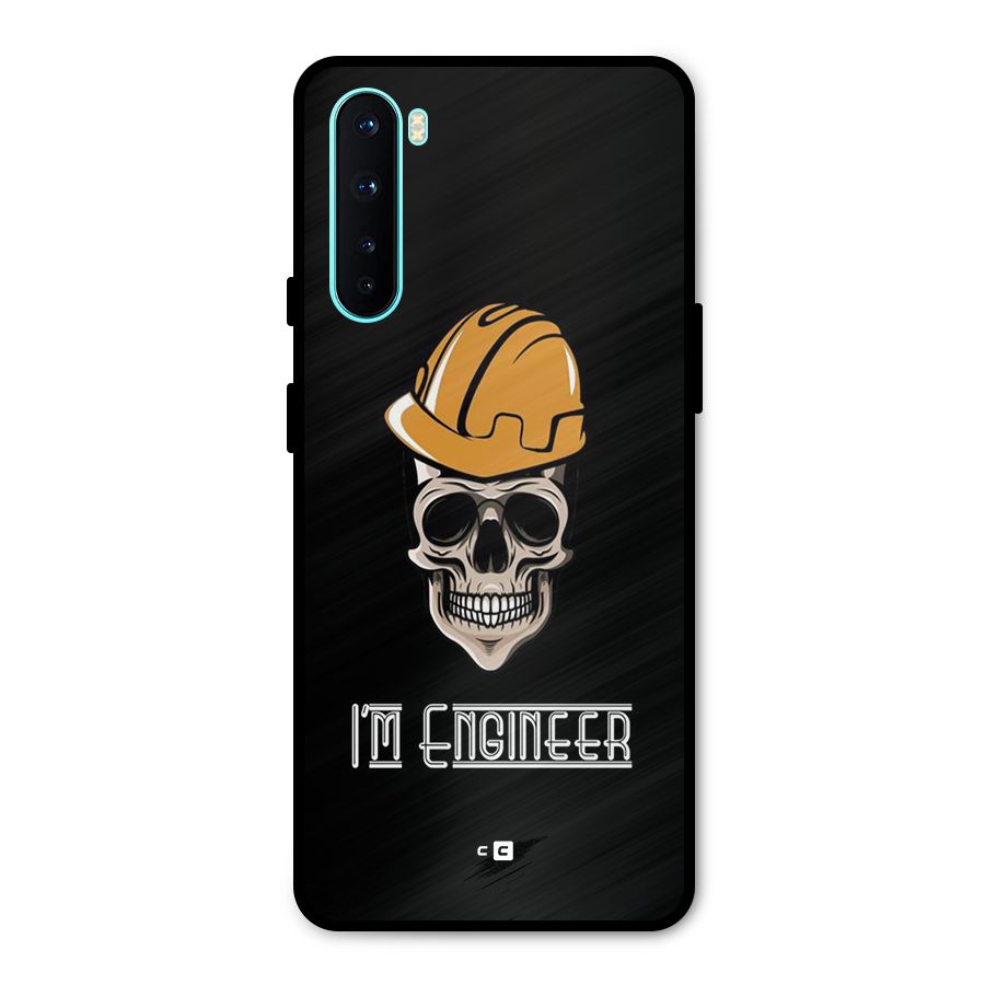 I Am Engineer Metal Back Case for OnePlus Nord
