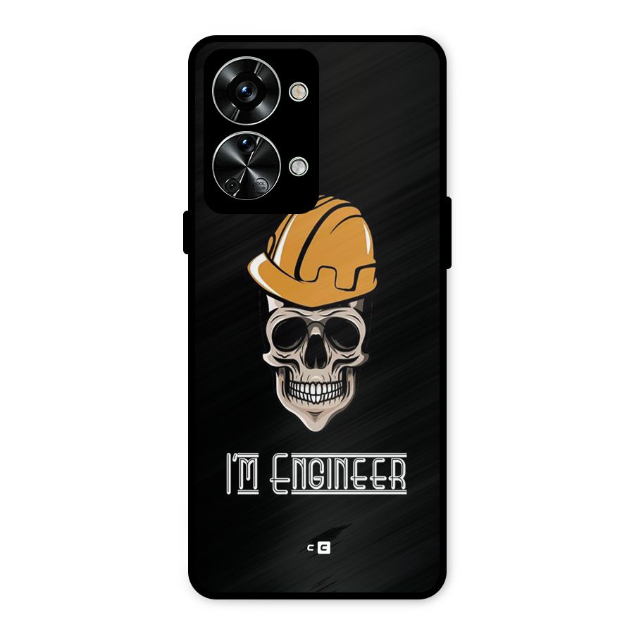 I Am Engineer Metal Back Case for OnePlus Nord 2T