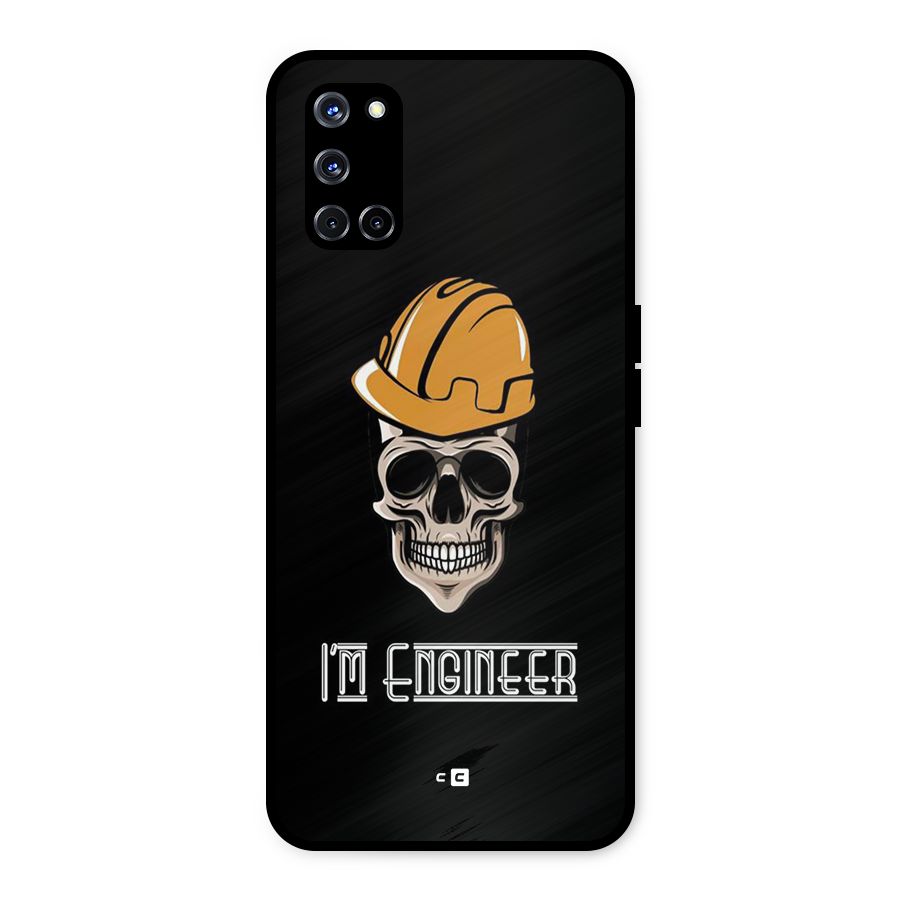 I Am Engineer Metal Back Case for Oppo A52