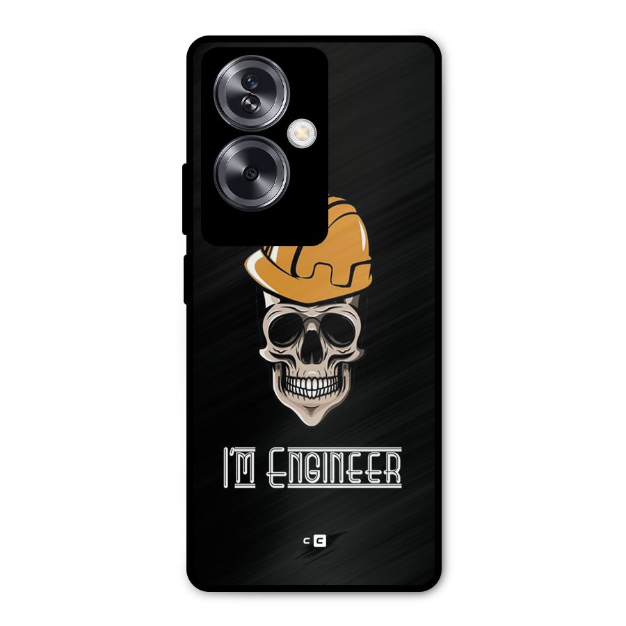 I Am Engineer Metal Back Case for Oppo A79 5G