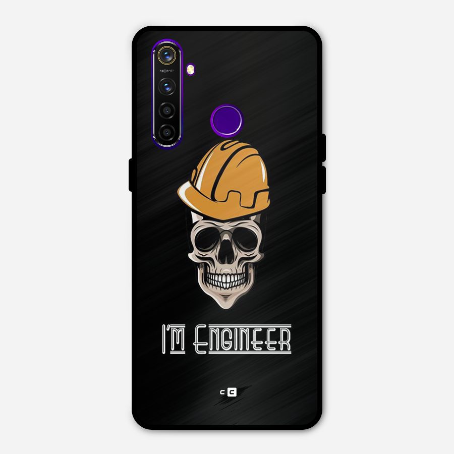 I Am Engineer Metal Back Case for Realme 5 Pro
