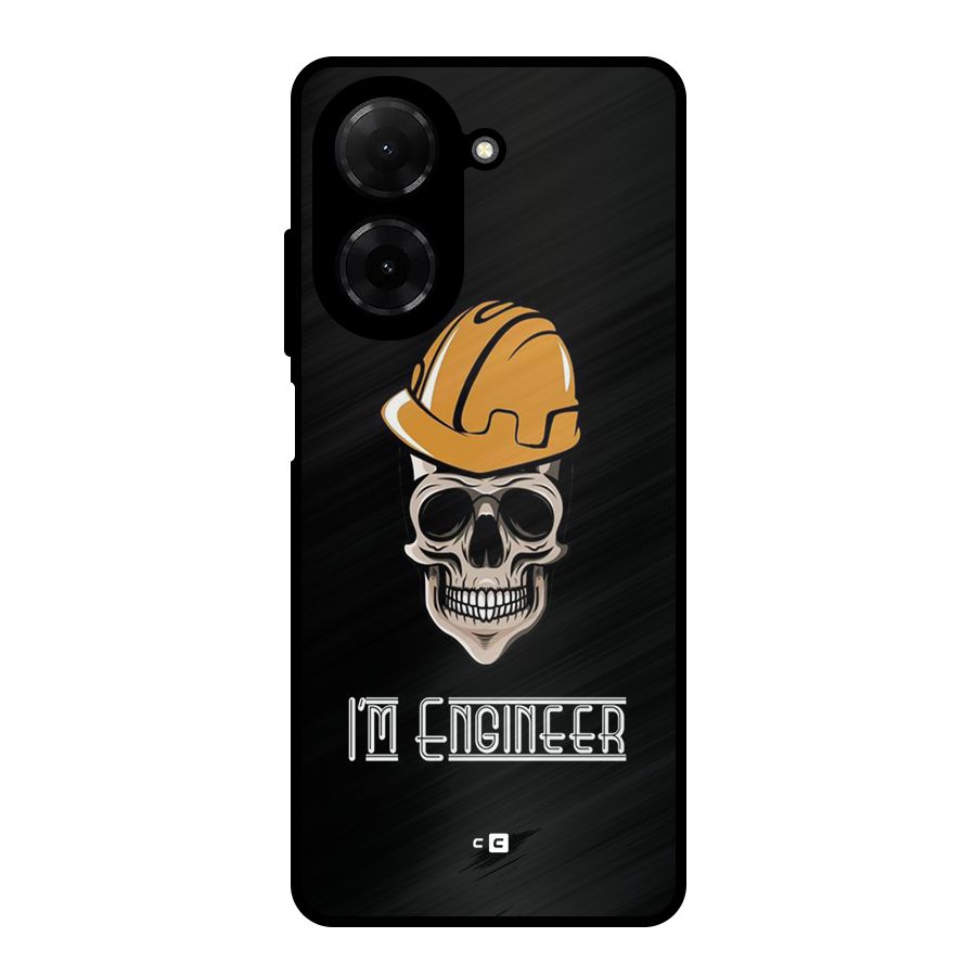 I Am Engineer Metal Back Case for Redmi A5 4G