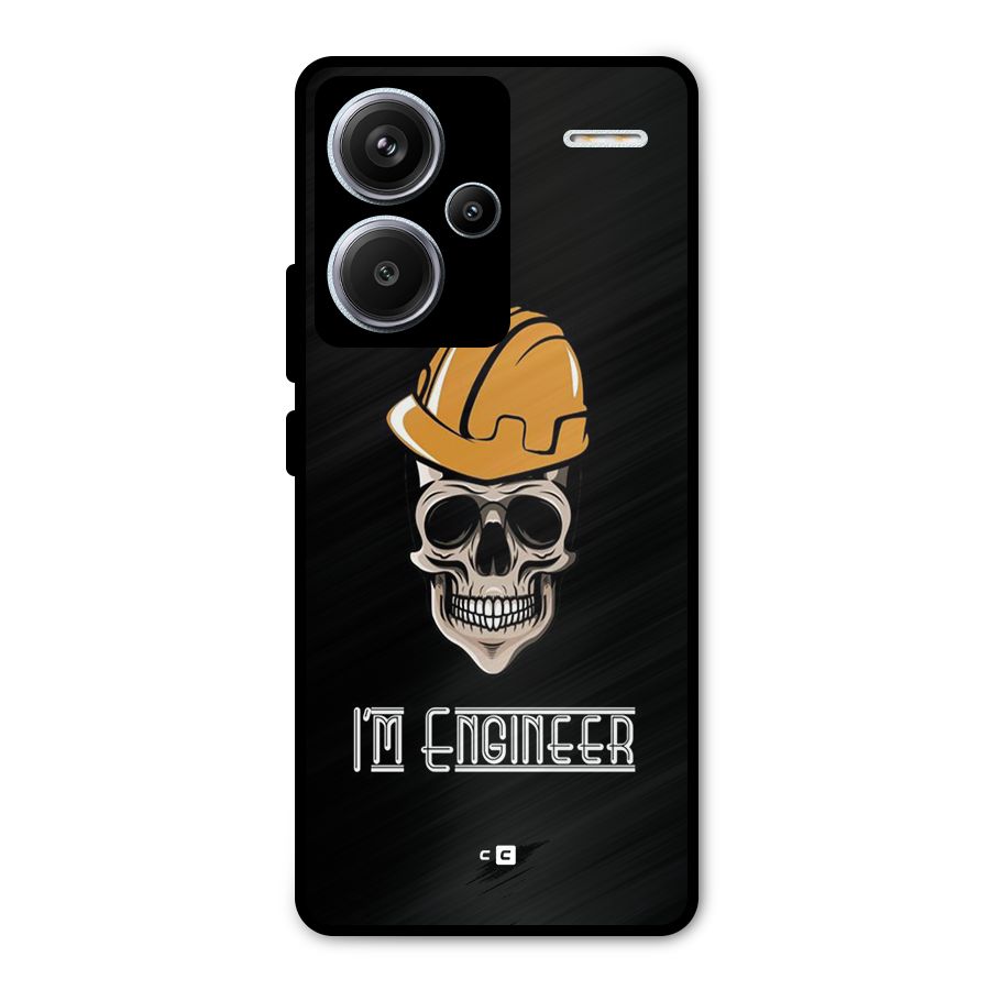 I Am Engineer Metal Back Case for Redmi Note 13 Pro Plus
