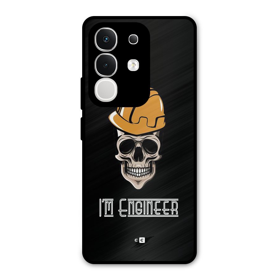 I Am Engineer Metal Back Case for Vivo T4x