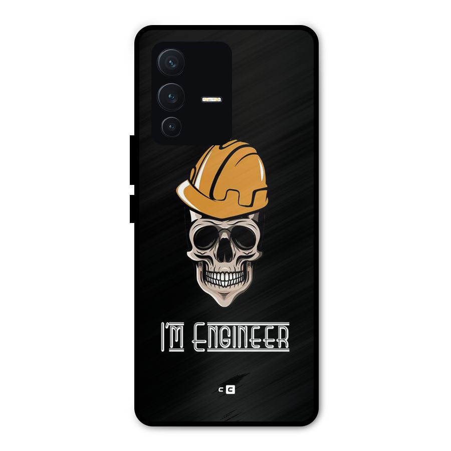 I Am Engineer Metal Back Case for Vivo V23 Pro