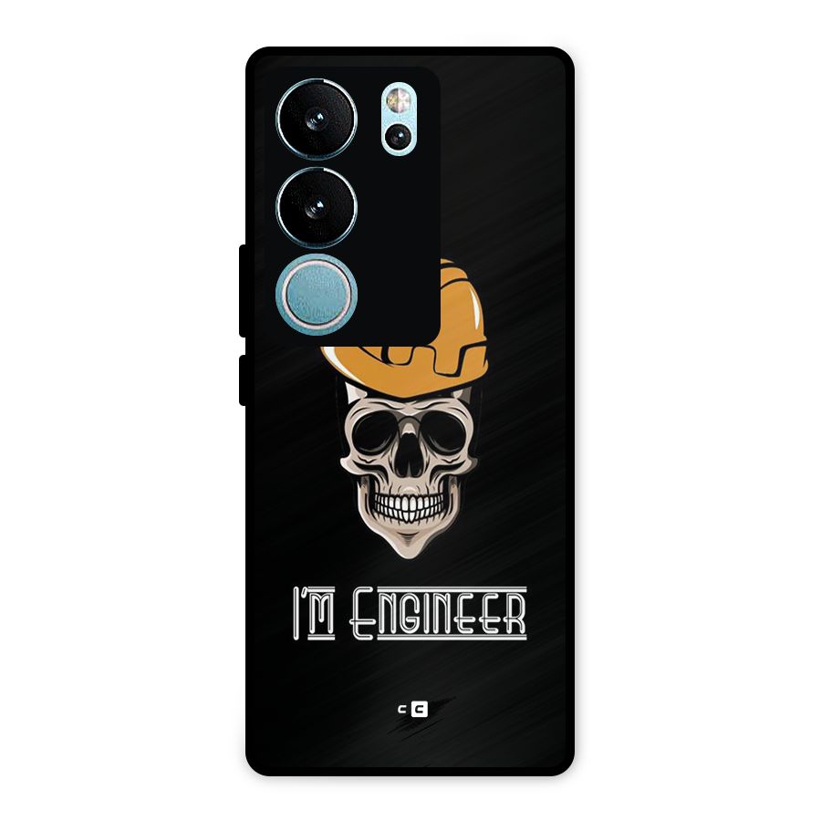 I Am Engineer Metal Back Case for Vivo V29 Pro