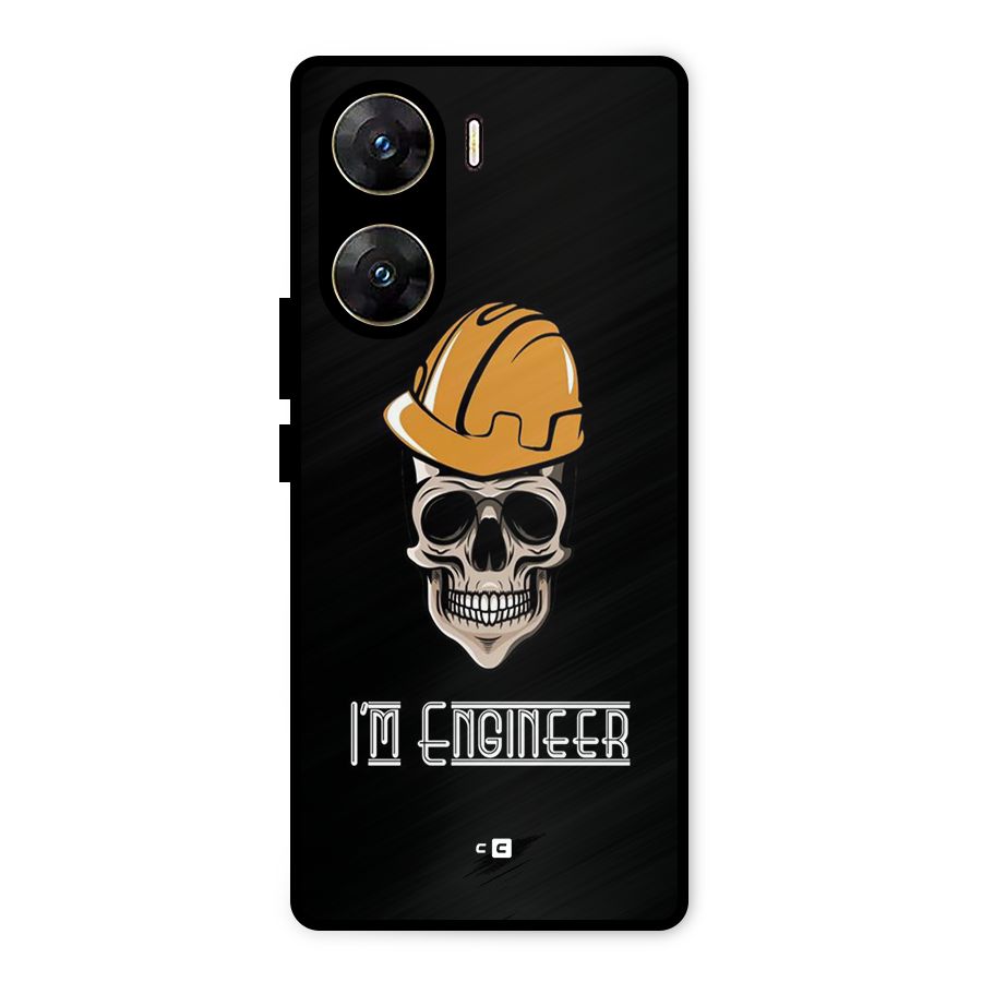 I Am Engineer Metal Back Case for Vivo V29e