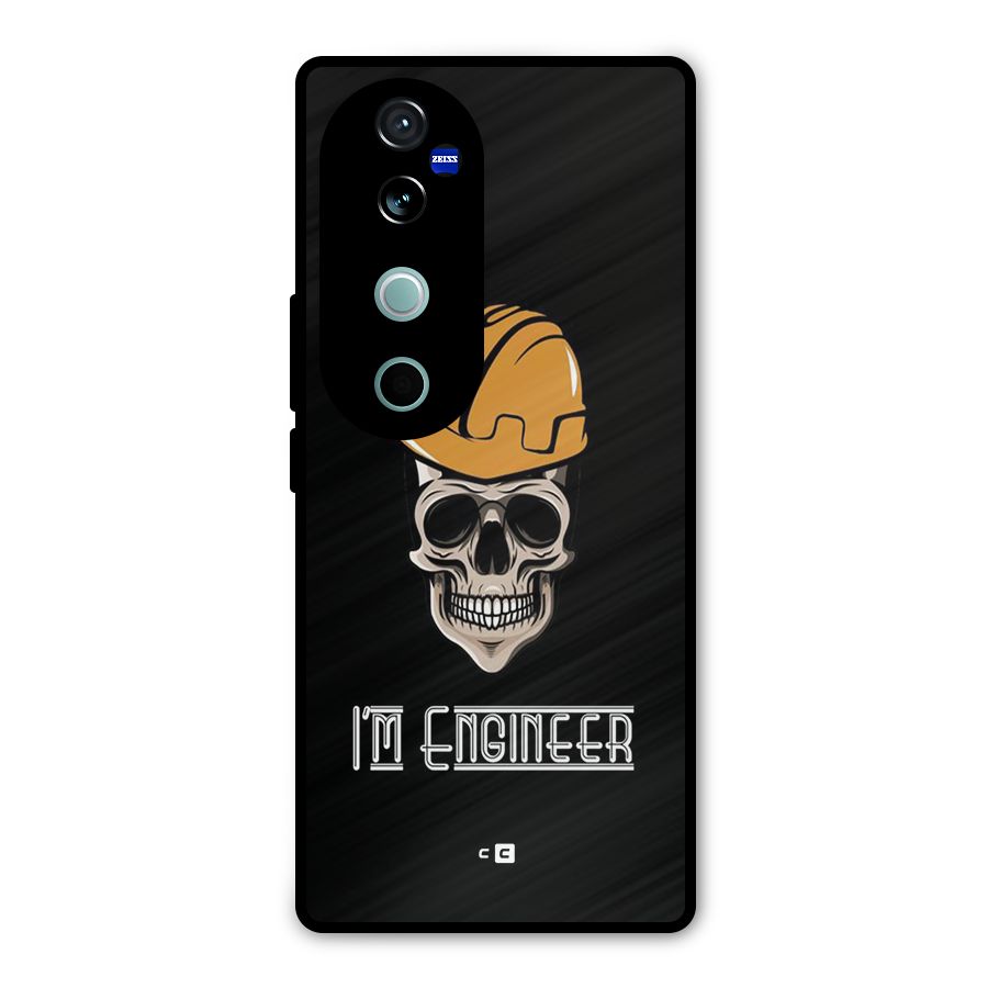 I Am Engineer Metal Back Case for Vivo V40