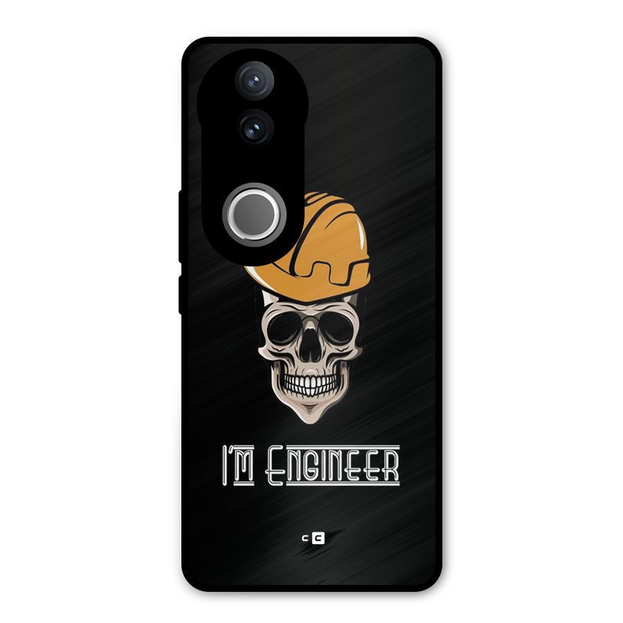 I Am Engineer Metal Back Case for Vivo V50