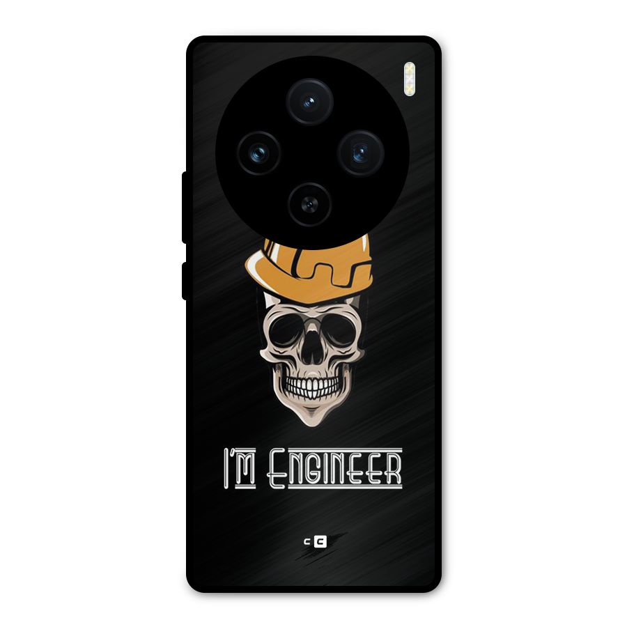 I Am Engineer Metal Back Case for Vivo X100