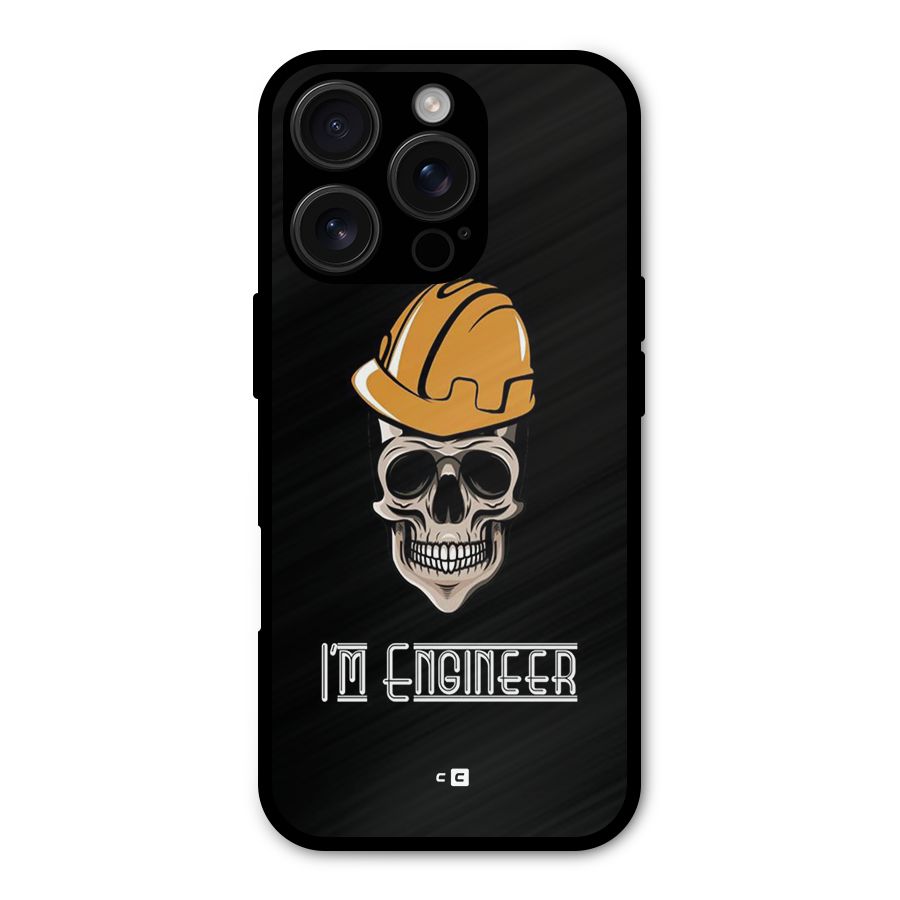 I Am Engineer Metal Back Case for iPhone 16 Pro