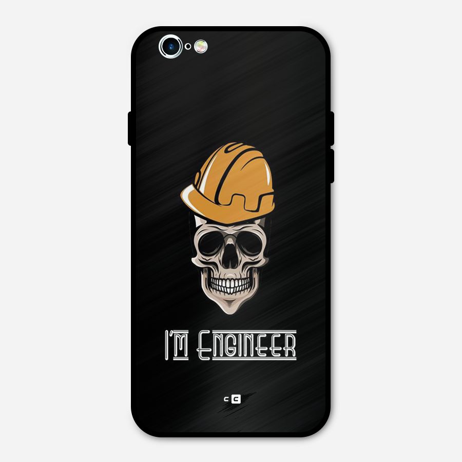 I Am Engineer Metal Back Case for iPhone 6 6s