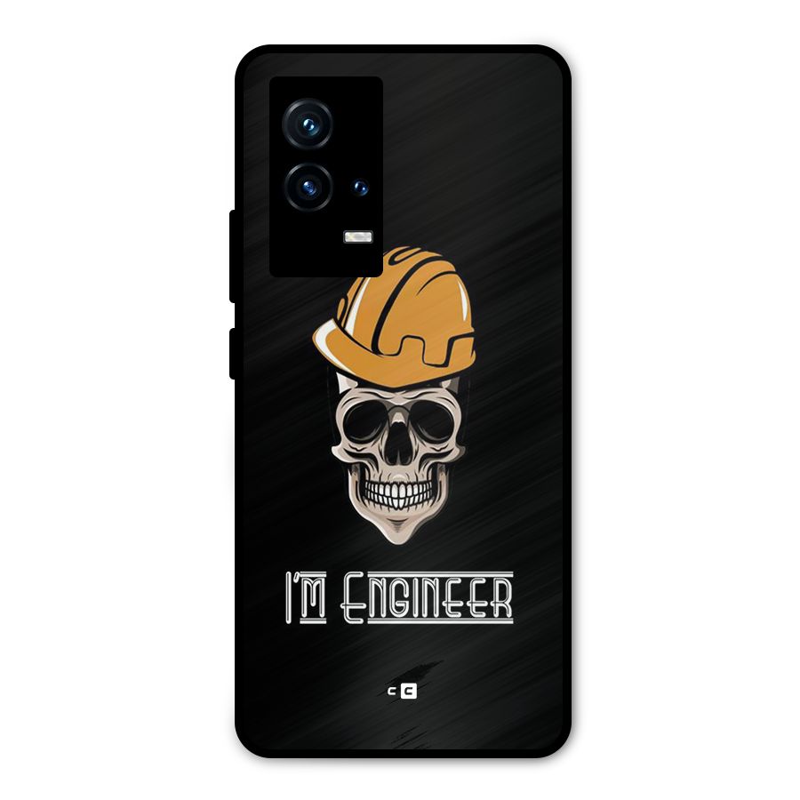 I Am Engineer Metal Back Case for iQOO 9 5G