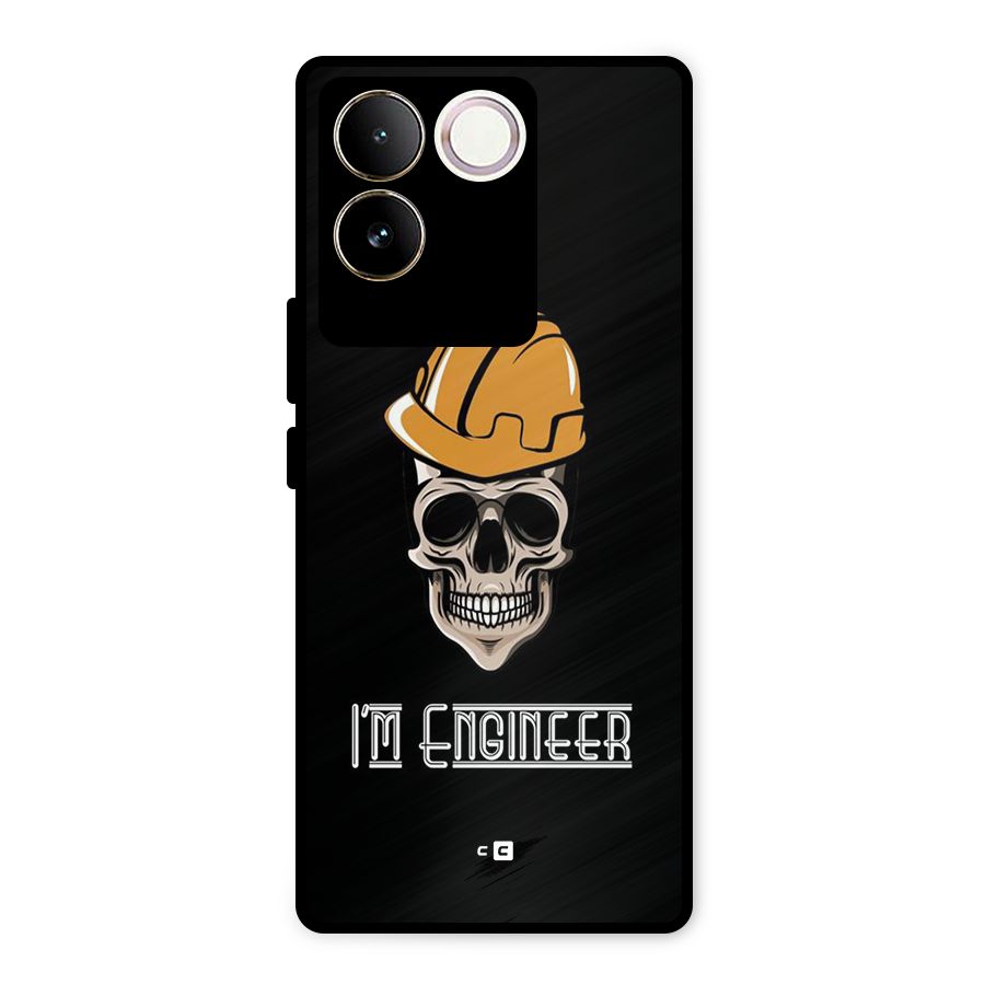 I Am Engineer Metal Back Case for iQOO Z7 Pro
