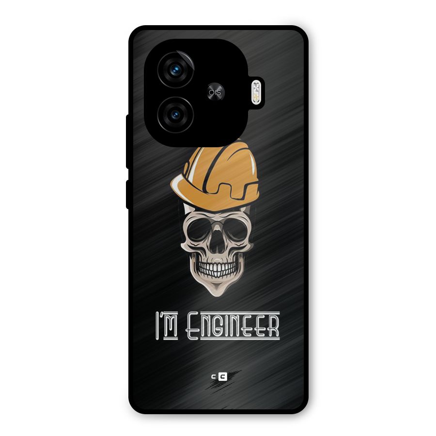 I Am Engineer Metal Back Case for iQOO Z9 Turbo
