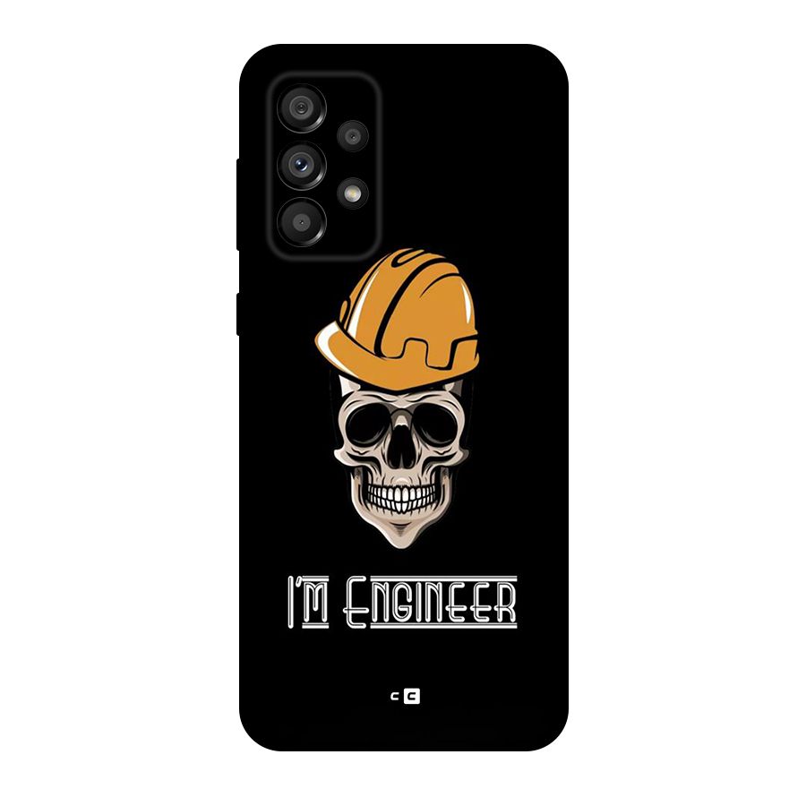 I Am Engineer Original Polycarbonate Back Case for Galaxy A73 5G