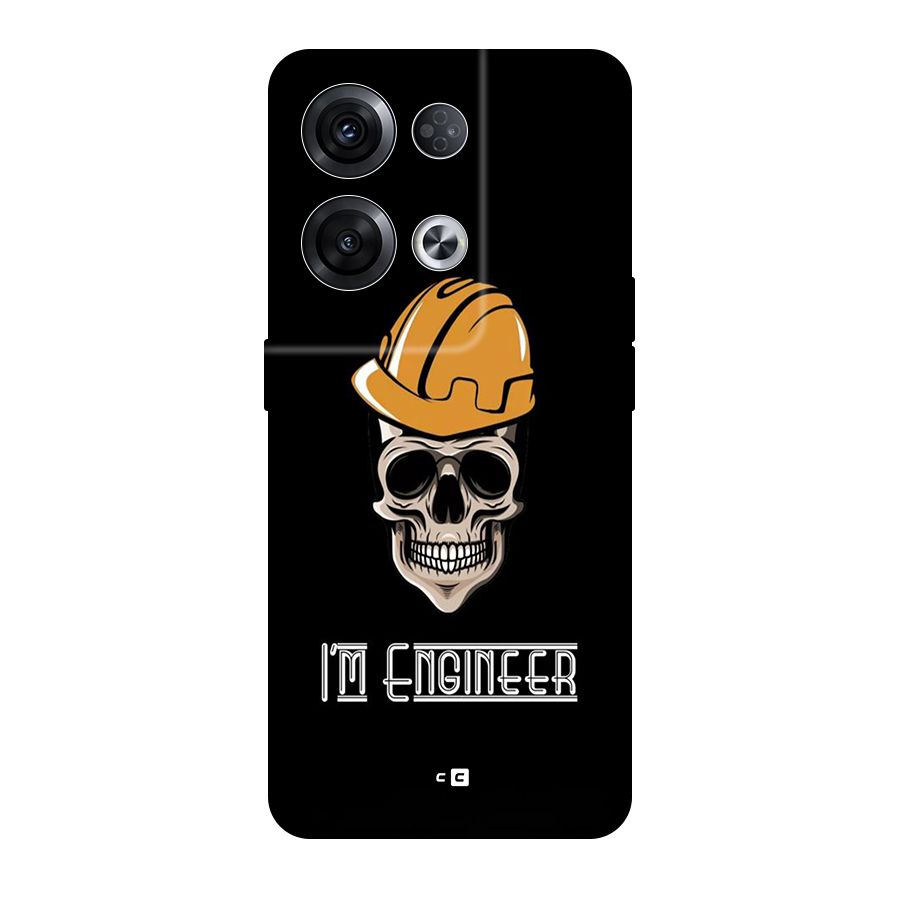 I Am Engineer Original Polycarbonate Back Case for Oppo Reno8 Pro 5G