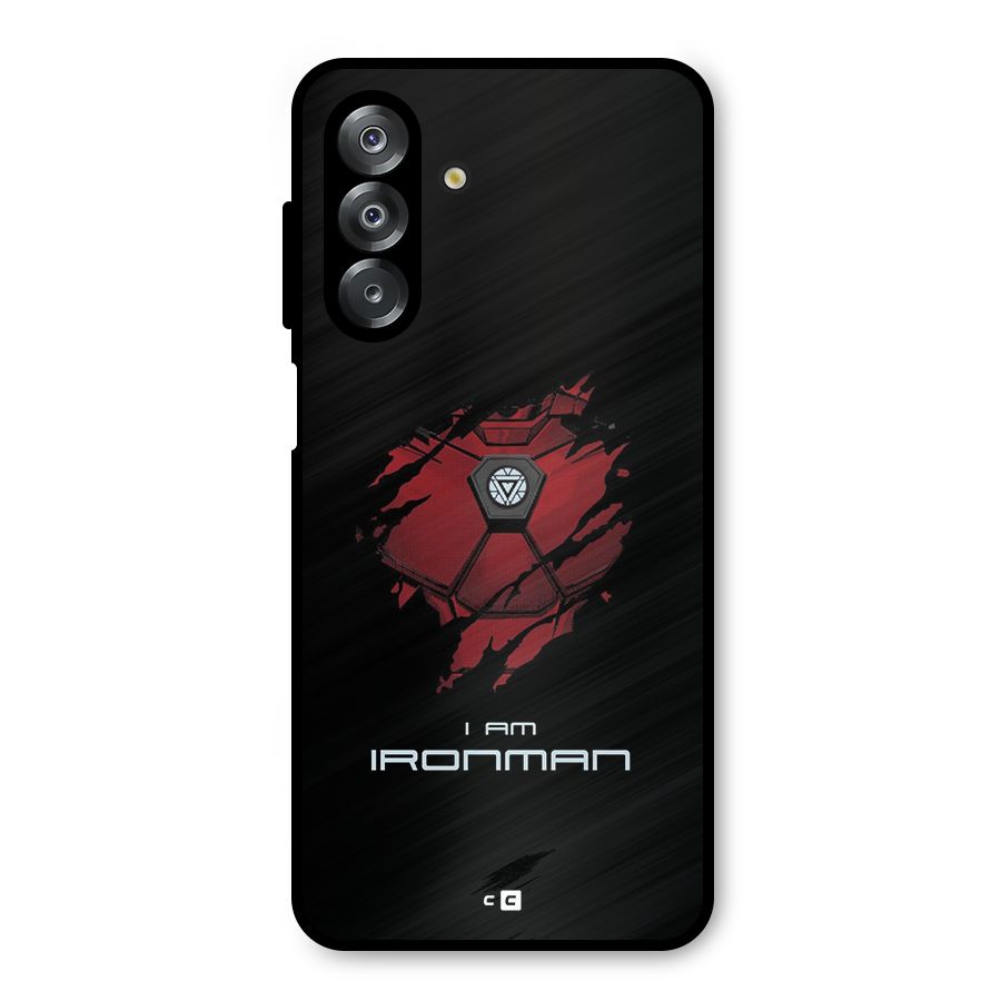 I Am Ironman Metal Back Case for Galaxy A26