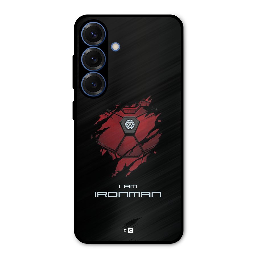 I Am Ironman Metal Back Case for Galaxy S25