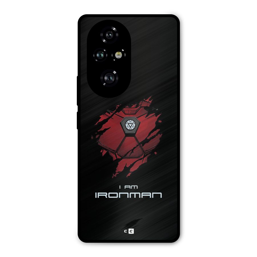 I Am Ironman Metal Back Case for Honor 200 Pro