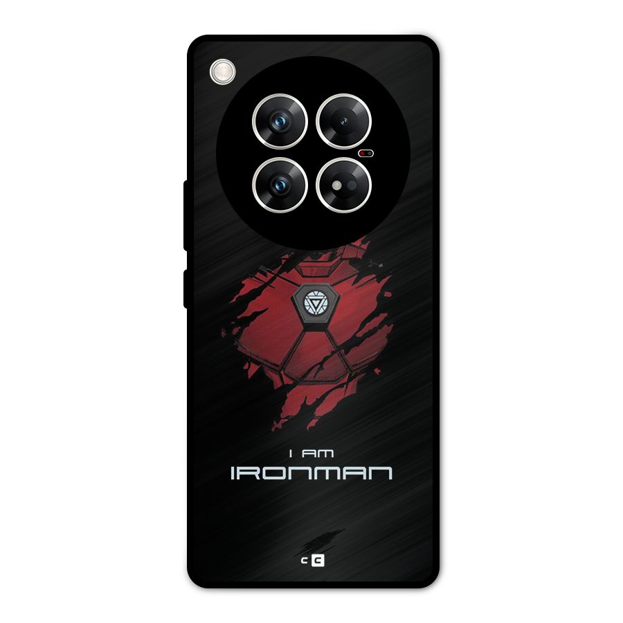 I Am Ironman Metal Back Case for Infinix Zero 40 5G