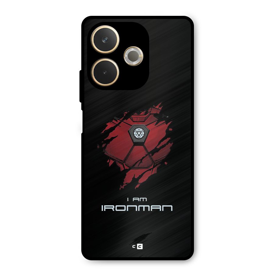 I Am Ironman Metal Back Case for Oppo A5 Pro